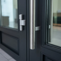 Fenêtres et portes en aluminium à double vitrage sur mesure, fabriquées directement en usine, écoénergétiques pour bâtiments résidentiels