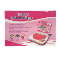 SamToyCn Ordinateur portable éducatif portable de simulation personnalisée pour l'apprentissage des enfants, jouet éducatif, tablette d'apprentissage pour enfants