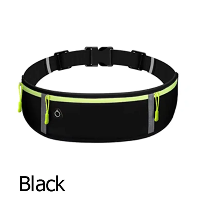 Outdoor Sports Waist Bag fanny pack Customized Fashion Phone Holder running belt with reflective strip