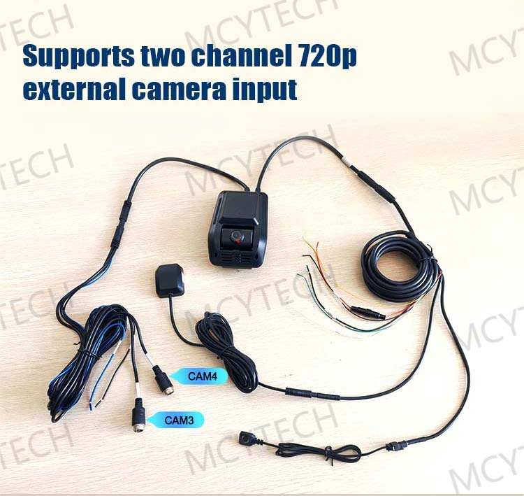 1x1080P + 1x720P + 2x720P externe