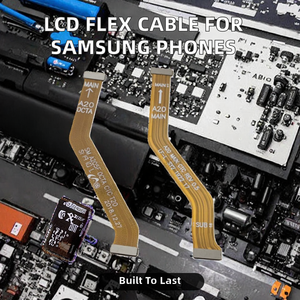 Cavo <span class=keywords><strong>Flex</strong></span> LCD e Scheda di Connessione Principale per Modelli di Telefoni <span class=keywords><strong>Samsung</strong></span>, Parti Essenziali della Scheda Madre - Product Image 2