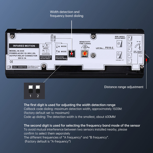 Cumu Chất lượng cao cửa tự động cảm biến hồng ngoại điện cửa trượt lò vi sóng thăm dò dò - Product Image 5