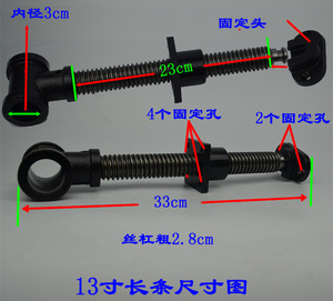 13inch 16 Inch <b>Table</b> Vise for Woodworking Long Screw Tail Cast Iron Hardware Tools Woodworking Tools <b>Clamps</b> Assembly Application - Product Image 3