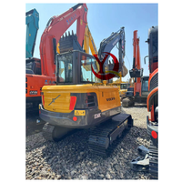 Excavatrice hydraulique Volvo EC60C d'occasion, 5,5 tonnes, matériel de construction, faible nombre d'heures de travail