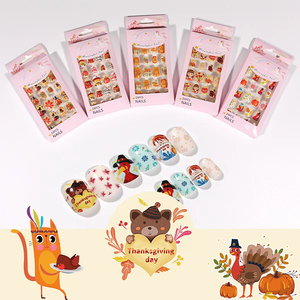 <span class=keywords><strong>Uñas</strong></span> Postizas <span class=keywords><strong>Francesas</strong></span> para Niños, <span class=keywords><strong>Diseño</strong></span> Nuevo <span class=keywords><strong>2022</strong></span>, Venta al por Mayor, 24 Piezas, <span class=keywords><strong>Uñas</strong></span> Artificiales Largas <span class=keywords><strong>de</strong></span> ABS con Pegamento, Empaquetadas en Bolsa - Product Image 2