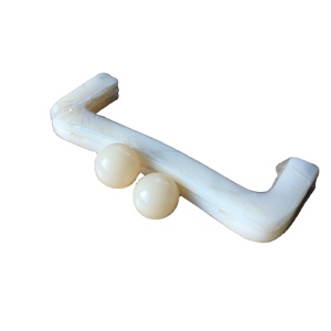 Asas acrílicas para monedero, 20x7,5 cm, marco de resina con asa para bolsa con gancho en D - Product Image 2