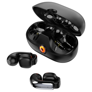 Casque d'écoute sans fil à clipser TWS pour téléphone portable/tablette/ordinateur Mini Sports IPX5 Waterproof KAXINSI KH-336 Noir - Product Image 1
