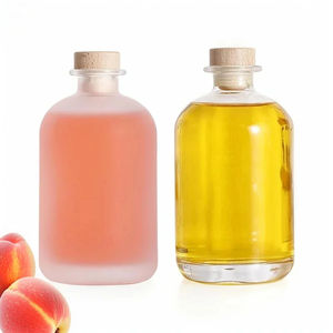 Bouteilles en verre dépolies transparentes de 250 ml, 375 ml, 500 ml pour jus de fruits, liqueurs, vins, boissons alcoolisées, vodka, whisky avec bouchon – Vente chaude - Product Image 5