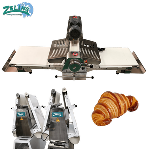 Machine à étaler la pâte de table professionnelle 450 mm à <span class=keywords><strong>prix</strong></span> <span class=keywords><strong>d</strong></span>'usine pour pizza et croissants - Product Image 6