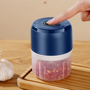 100/250 ml Portable Food Grade Electric <b>Mini</b> Garlic Chopper with USB Charging - Product Image 2