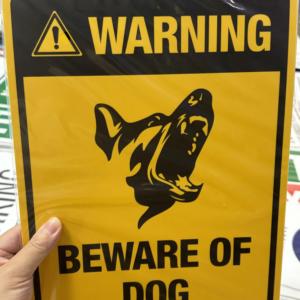 سيكورون خطر مخصص أمازون حار بيع الصدأ معدن الألومنيوم السلامة خطر تحذير مجاني للتوعية بالسلامة - Product Image 3