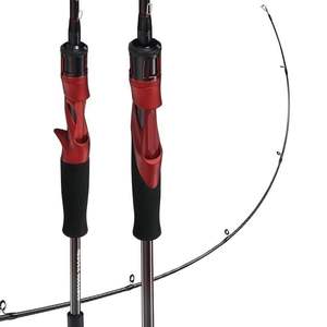 <span class=keywords><strong>Canne</strong></span> à pêche <span class=keywords><strong>et</strong></span> <span class=keywords><strong>moulinet</strong></span> en carbone <span class=keywords><strong>pour</strong></span> poisson-chat d'eau salée de 1.8m à 2.7m - Product Image 2