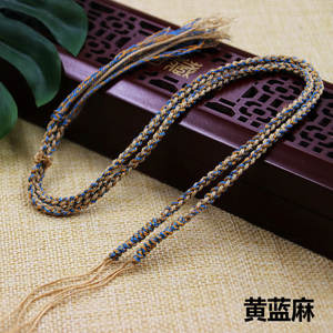 שרשרת יהלומים בסגנון אתני tibetan בעבודת יד חבלים תליונים חבלים שרשרת חבל קלוע - Product Image 6