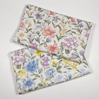 Tissu de literie en sergé imprimé 100 % coton biologique peigné 40S pour textiles de maison et oreillers – Vente en gros