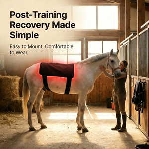 แผงบำบัดด้วยแสงสีแดงสำหรับหลังม้า ROHE ความยาวคลื่น 660 นาโนเมตร และ 850 นาโนเมตร เพื่อการฟื้นฟูกล้ามเนื้อม้าและบรรเทาอาการปวดด้วยแสงสีแดงสำหรับม้า - Product Image 2