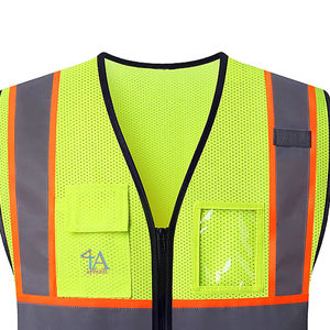 Chaleco DE SEGURIDAD reflectante, precio al por mayor, fabricante de Pakistán, chaleco de seguridad hecho a medida para la mejor calidad - Product Image 2