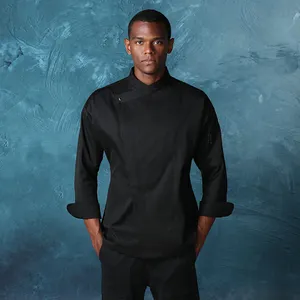 OEM 2024 vente en gros uniforme de chef personnalisé pour le printemps et l'hiver et uniformes d'hôtel à manches longues pour l'uniforme d'hôtel et de restaurant