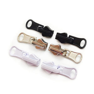 Deepeel AP603 5 # Cho Nhựa <span class=keywords><strong>Zipper</strong></span> Puller DIY Reversible Đúp Side Zip <span class=keywords><strong>Head</strong></span> Sửa Chữa Trang Chủ Dệt May Phụ Kiện Dây Kéo Thanh Trượt - Product Image 4