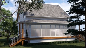 Diseño de Villa con Techo a Dos Aguas - Product Image 3