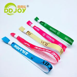 Pulseras Promocionales de Tela Tejida con Estampado Náutico Personalizadas para Eventos - Product Image 4