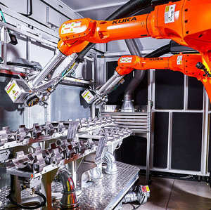 Robot industriel KR20 20 kg |   Haute qualité |   Conception compacte |   Cyclisme rapide |   Composants essentiels du PLC |   Moteur servo-électrique - Product Image 2
