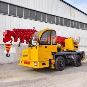 משאית מנוף הידראולית עם זרועות תמיכה עצמית, 8 טון, מנופי משאית אופציונליים, משאית עם סל ומנוף - Product Image 1