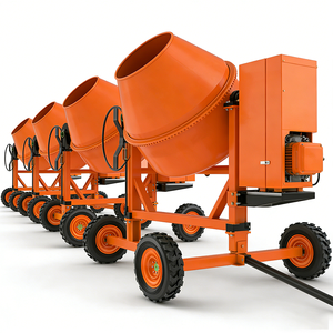 Draagbare betonmixer, diesel/benzine, mini, klein, mobiel - Product Image 5