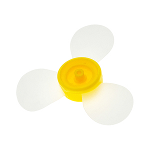 Kit de modèle de ventilateur éducatif DIY fait main OKY5019 avec trois pales souples en spirale - Product Image 4