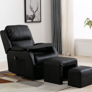 Fauteuil de pédicure inclinable avec fonction de massage électrique et vibration pour usage en salon - Product Image 2