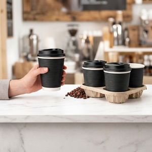 แก้วกระดาษกา<span class=keywords><strong>แฟ</strong></span>ร้อนเคลือบ PE สองชั้น 280 แกรม |   แก้ว<span class=keywords><strong>ชา</strong></span>แบบใช้แล้วทิ้งขนาด 8 ออนซ์ 12 ออนซ์ 16 ออนซ์ เป็นมิตรกับสิ่งแวดล้อม พร้อมฝาปิด สำหรับร้านกา<span class=keywords><strong>แฟ</strong></span> - Product Image 3