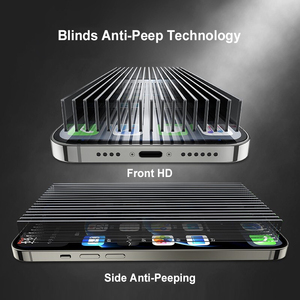 <span class=keywords><strong>Anti</strong></span> <span class=keywords><strong>Chute</strong></span> 9H <span class=keywords><strong>Anti</strong></span>-Espion Protecteur D'écran En Verre Trempé Pour iPhone 12 Pro Max - Product Image 3