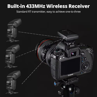 100% nuevo Godox TT520II luces de Flash de cámara universales profesionales para Nikon Pentax Olympus Fujifilm