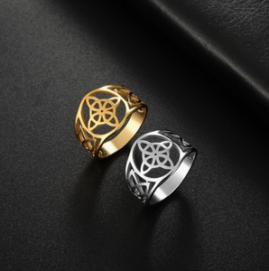 <span class=keywords><strong>Anillo</strong></span> <span class=keywords><strong>de</strong></span> <span class=keywords><strong>nudo</strong></span> <span class=keywords><strong>de</strong></span> <span class=keywords><strong>bruja</strong></span> para mujeres y hombres, anillos <span class=keywords><strong>de</strong></span> dedo huecos <span class=keywords><strong>de</strong></span> acero inoxidable, amuleto Vintage celta, protección, pareja, regalos <span class=keywords><strong>de</strong></span> joyería - Product Image 5