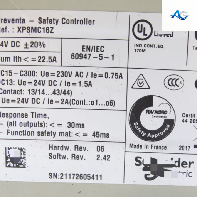 Brand New Genuine Original Product XPSMC16Z Controller in Warehouse Automate Programmable PLC Controller One-year Warranty