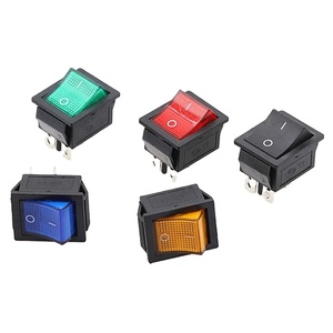 In Stock KCD4 6 Pin tipo barca interruttore 16A bilanciere con luce 2 ingranaggi struttura elettronica In plastica - Product Image 4