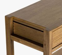 Table console Idris, style farmhouse moderne, rustique, pour entrée ou salon