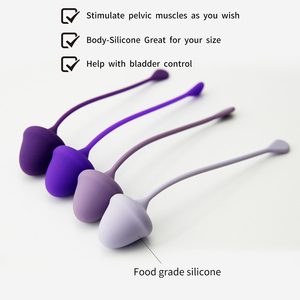 Silikon <span class=keywords><strong>Kegel</strong></span> topları akıllı aşk topu vajinal sıkı egzersiz makinesi vibratörler Ben Wa topları - Product Image 4
