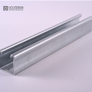 Canalina a U in Acciaio Zincato per Edilizia, Materiale da Costruzione Monocanale - Product Image 5