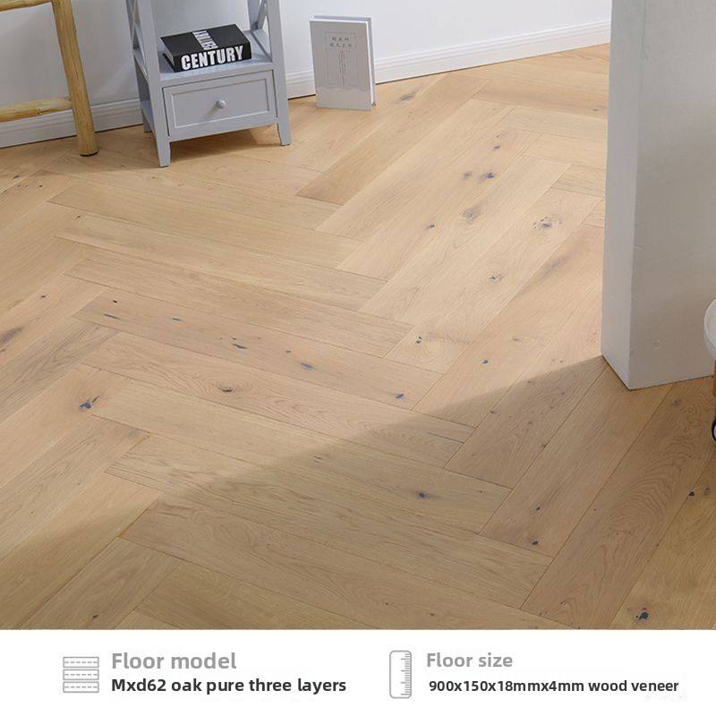 Summary of Three Layer Oak Leather Herringbone Splicing MXD62