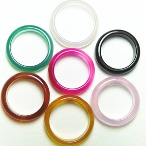 JD GEMS 도매 천연석 마노 반지 고품질 원석 반지 여성 및 남성 데일리 착용에 이상적 - Product Image 5