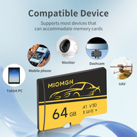 Tarjeta de Memoria MIOMGN de Alta Durabilidad de 32 GB V30 U3, Tarjeta TF de Alta Velocidad de 32 GB, Tarjeta de Memoria SD para Cámara de Coche, DVR y GPS