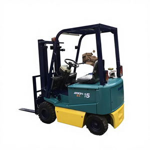 Chariot élévateur Komatsu d'occasion de 1,5 tonne en bon état avec batterie au plomb-acide 48V, électrique, puissant, longue durée de vie de la batterie - Product Image 1