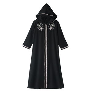 Robe de prière Abaya à capuche pour filles musulmanes, Kaftan turc, Robe arabe, Dubaï, Islam, Maroc, Robe de l'Aïd, Ramadan, Caftan, <span class=keywords><strong>Djellaba</strong></span>, Jalabiya - Product Image 3