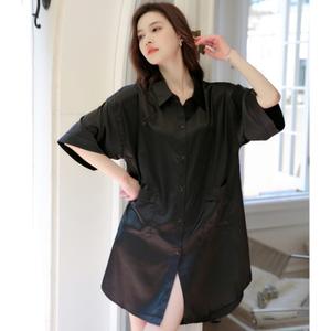 Venta al por mayor de pijamas de mujer de buena calidad negro blanco vida en casa precio con descuento - Product Image 3