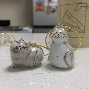 Llavero de Gato de Dibujos Animados, Plástico, Forma 3D, Colgante Portátil para Bolsa, Souvenir - Product Image 1