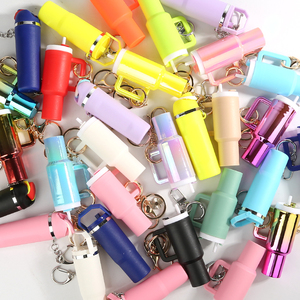 हमें स्टोक्ड कस्टम रंगीन बैकपैक पेंडेंट 3 डी मिनी टंबलर कीचेन सामान कुंजी बैग आकर्षण कीरिंग - Product Image 1