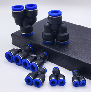 Produsen Fitting Pneumatik PE, Suku Cadang Pneumatik, Konektor, Union Tee Fitting, Selang Udara Plastik, Sambungan Selang Udara 3 Arah, 150p - Product Image 5