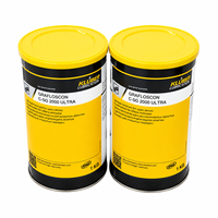 Lubrifiant pour engrenages ouverts Kluber GRAFLOSCON C-SG 2000 ULTRA 2000 cSt, graisse graphite haute performance pour fours rotatifs et broyeurs, 1 kg