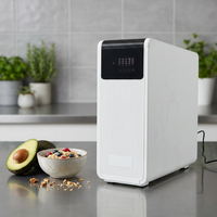 Système de purification d'eau par osmose inverse électrique sans réservoir 400 GPD à 4 étapes, certifié CE, filtration sous évier à haut débit