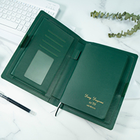 Carnet A5 en cuir d'affaires, réunion, fournitures de bureau épaisses, fournitures scolaires, planificateur quotidien, agenda hebdomadaire, journal, papier pour étudiants